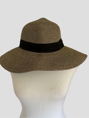Solar Escape UPF 50+ Sun Protection- Womens Packable Floppy Grasslands Straw Hat